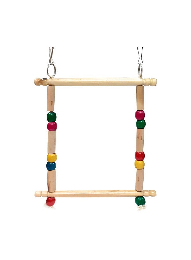 Emily Pets Parrot Toy,Natural Wooden Bridge, Chewing,Hanging Toy, Parrot Nest Suitable For A Wide Variety Of Large And Small Parrots And Birds - Image 2