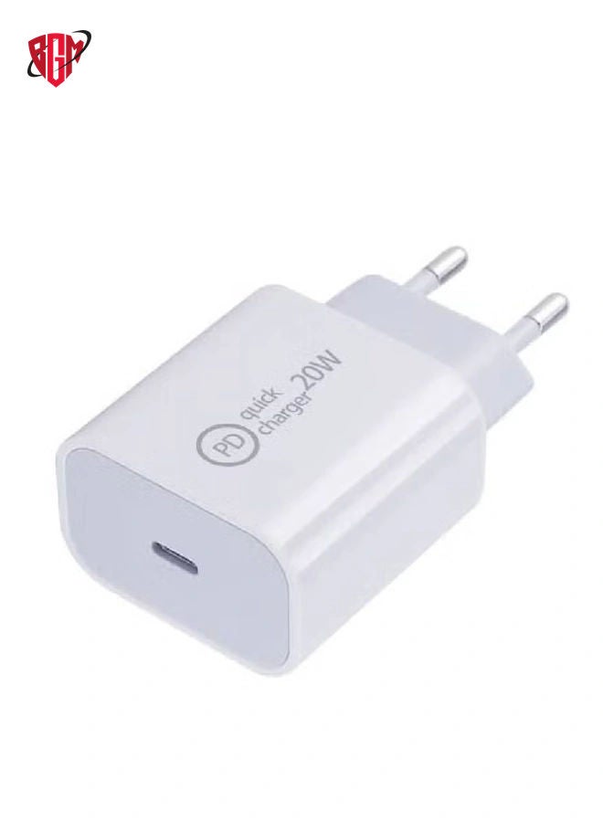 BGM Original Adapter Fast Charging 20W For Apple iPhone 