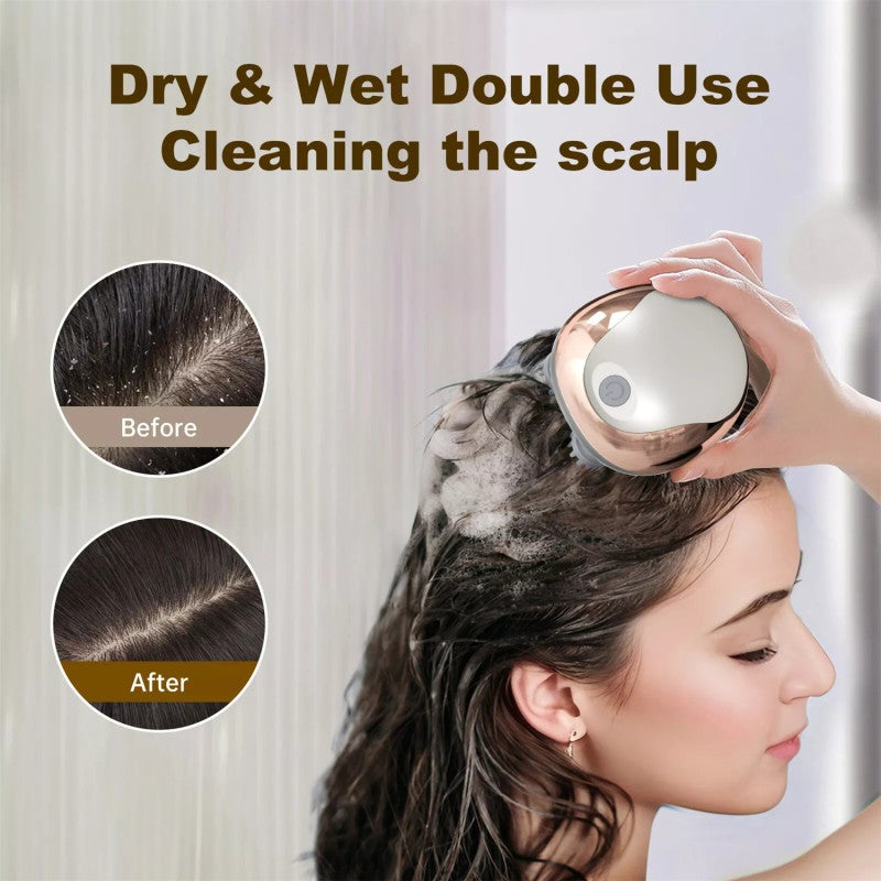 Scalp Massager 8-Pronged Dragon Claw Design Rapid Relief From Head Fatigue and Tension Hair Growth Massager - Magnetic Charging for Convenience and Durability Mini Massager for Home Health Relaxation - Image 4