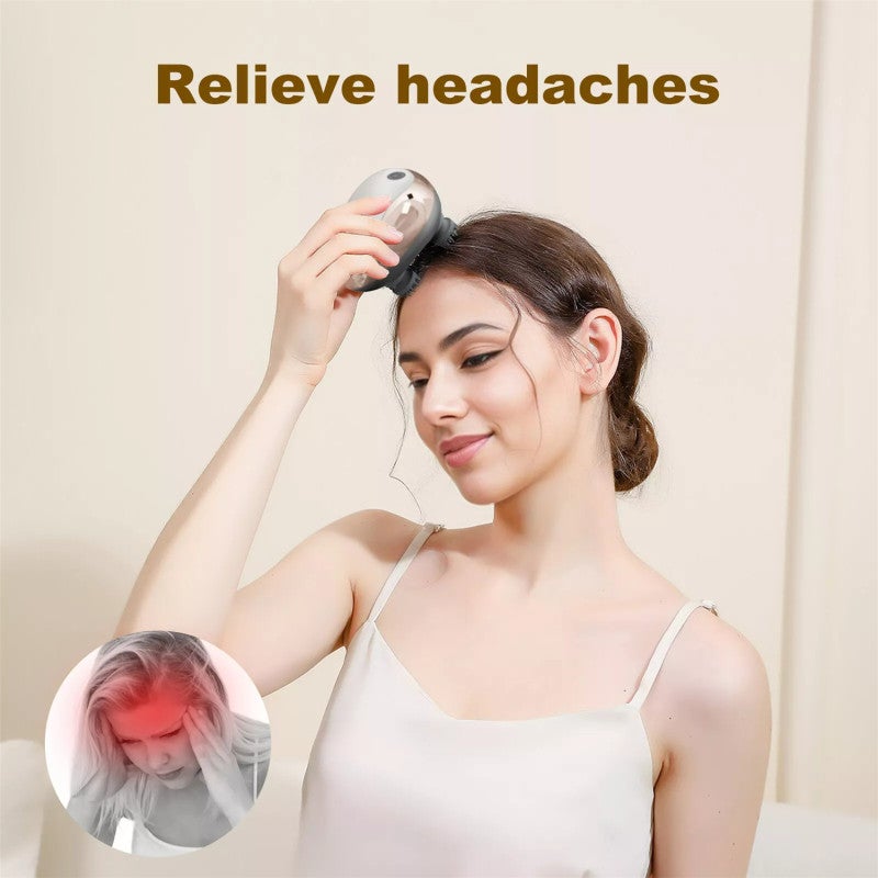 Scalp Massager 8-Pronged Dragon Claw Design Rapid Relief From Head Fatigue and Tension Hair Growth Massager - Magnetic Charging for Convenience and Durability Mini Massager for Home Health Relaxation - Image 5