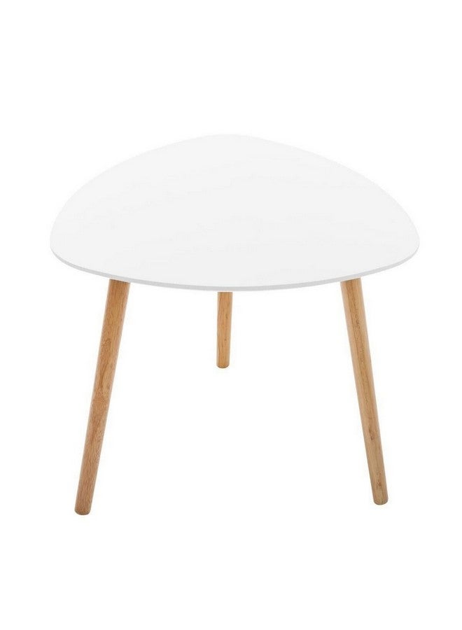 atmosphera 3-Piece Mileo Nesting Table White and Beige 65.5 x 9.5 x 68.2 cm 157052A - Image 3