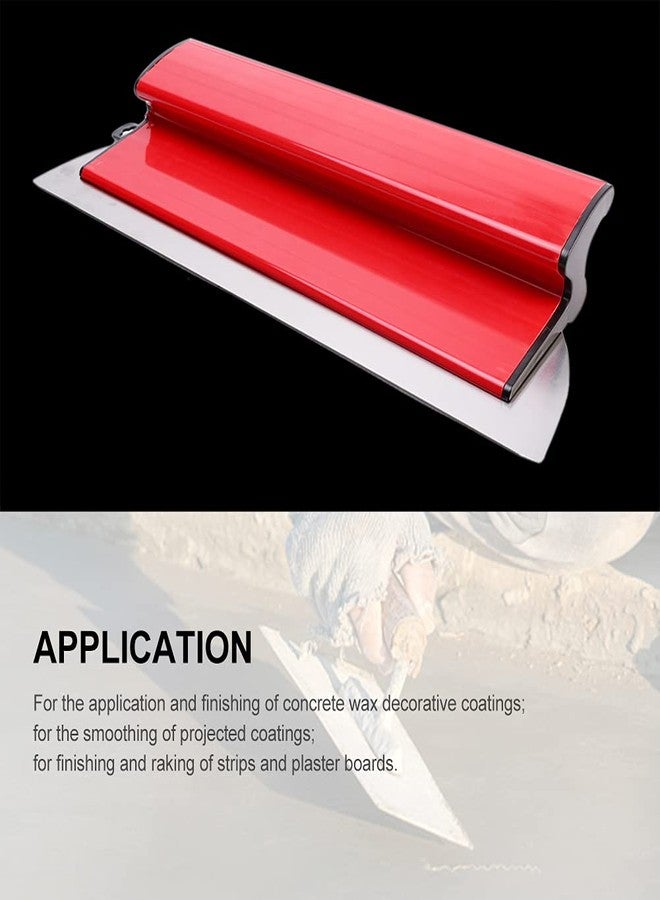 KASCLINO Skimming Blade, Durable Plastering Drywall Skimming Blade, High Grade Semi Flexible Painting Finishing Trowel for Cement and Concrete Wall-Board Wall Plastering Tools(Size:40cm) - Image 3