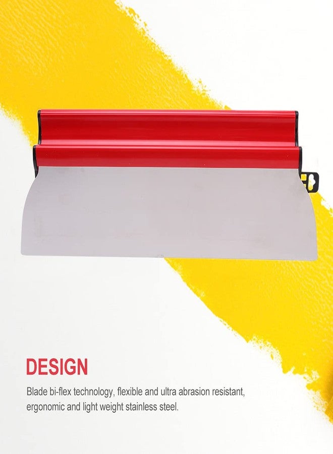 KASCLINO Skimming Blade, Durable Plastering Drywall Skimming Blade, High Grade Semi Flexible Painting Finishing Trowel for Cement and Concrete Wall-Board Wall Plastering Tools(Size:40cm) - Image 4