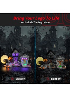 BRIKSMAX BRIKSMAX 2.0 Light Kit for Lego Disney Tim Burton's The Nightmare Before Christmas -Innovative Led Lighting Compatible with Lego Ideas 21351 - Not Included Lego Set  - Image 2