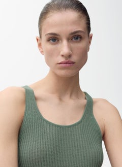 MANGO Casual Chunky Rib-Knit Top  - Image 3