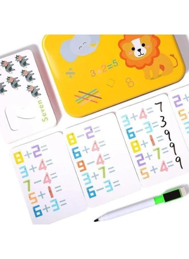 Westex Number Matching Mathematical Operations Cards (Metal Box) - Image 1