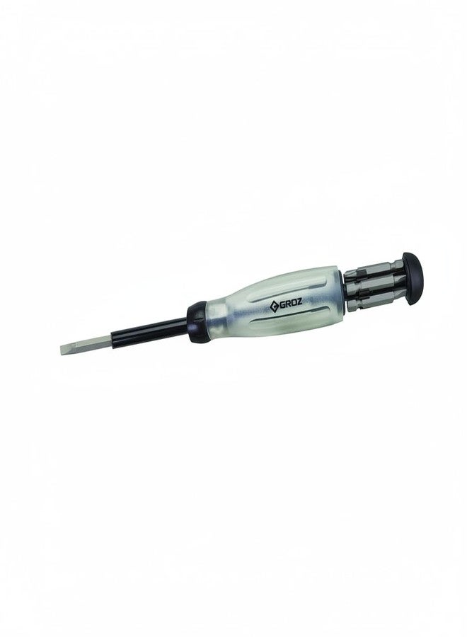 Groz Retra Lite Retractable 7 in 1 Cartridge Screwdriver with EZ collar guide & 1/4" Hex Shaft | RTL/1 - Image 1