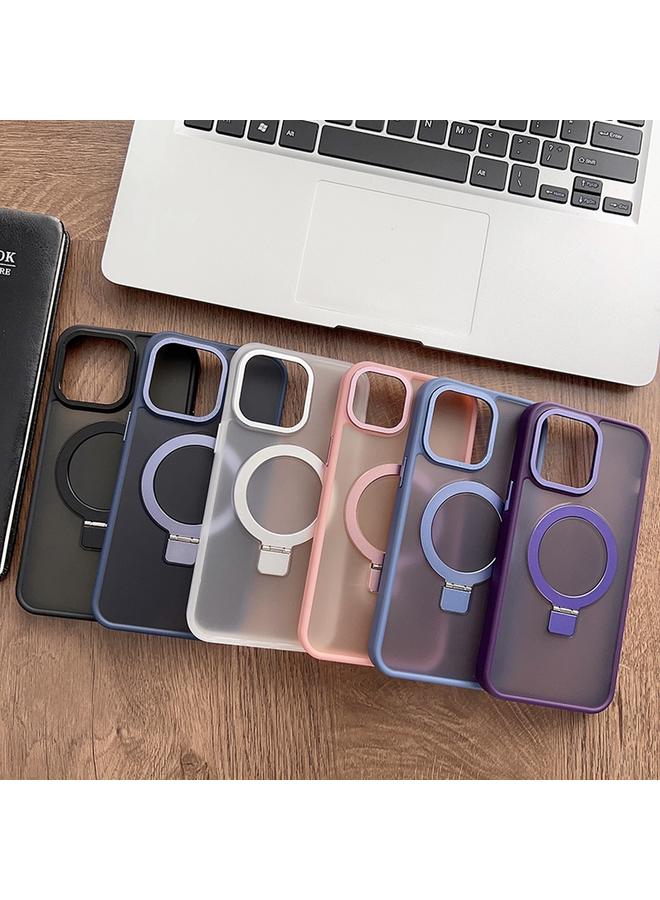 Zaboon Case For iPhone 12 Pro Max Skin Feel MagSafe Magnetic Holder Phone Case - Image 3