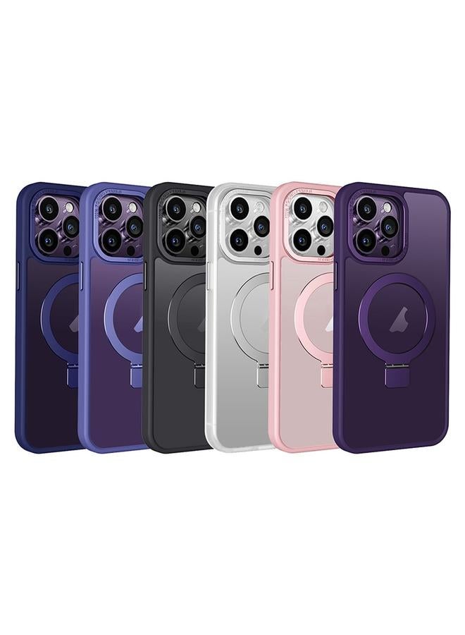 Zaboon Case For iPhone 12 Pro Max Skin Feel MagSafe Magnetic Holder Phone Case - Image 2