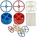 STEM Inventions Large Plastic Toy Project Wheels and Axles for Mousetrap Car and Rubber Band Car Projects 20 Wheels 20 Rubber Bands 10 Dowels - Image 4