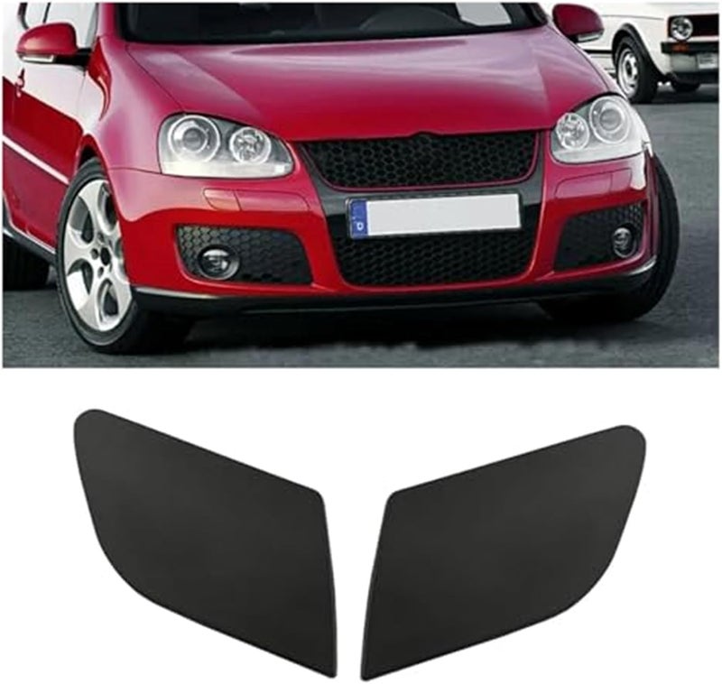 DEMULAX Headlight Washer Nozzle Cover for Golf V MK5 - Image 3