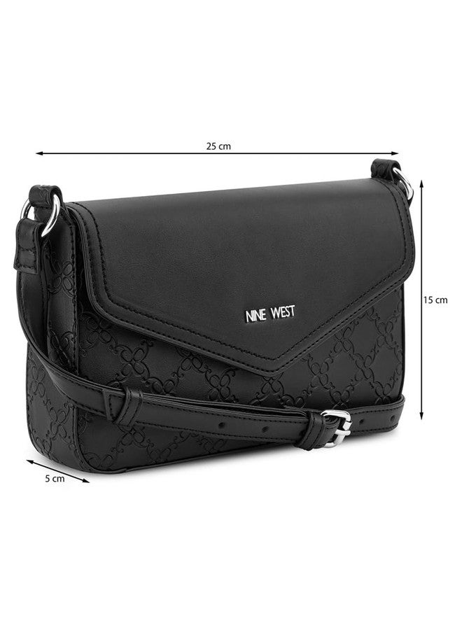 NINE WEST حقيبة كروس بودي صغيرة بووي من ناين ويست - Image 5