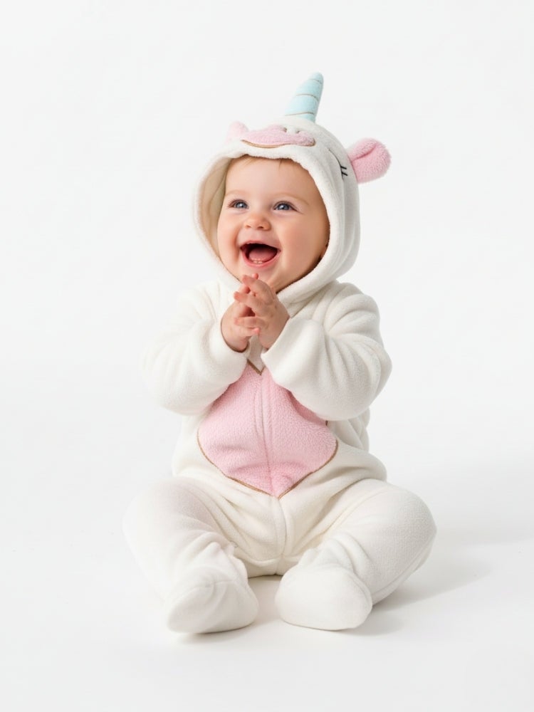 Cloud Fashion Pink Heart Unicorn Jumpsuit - Image 1