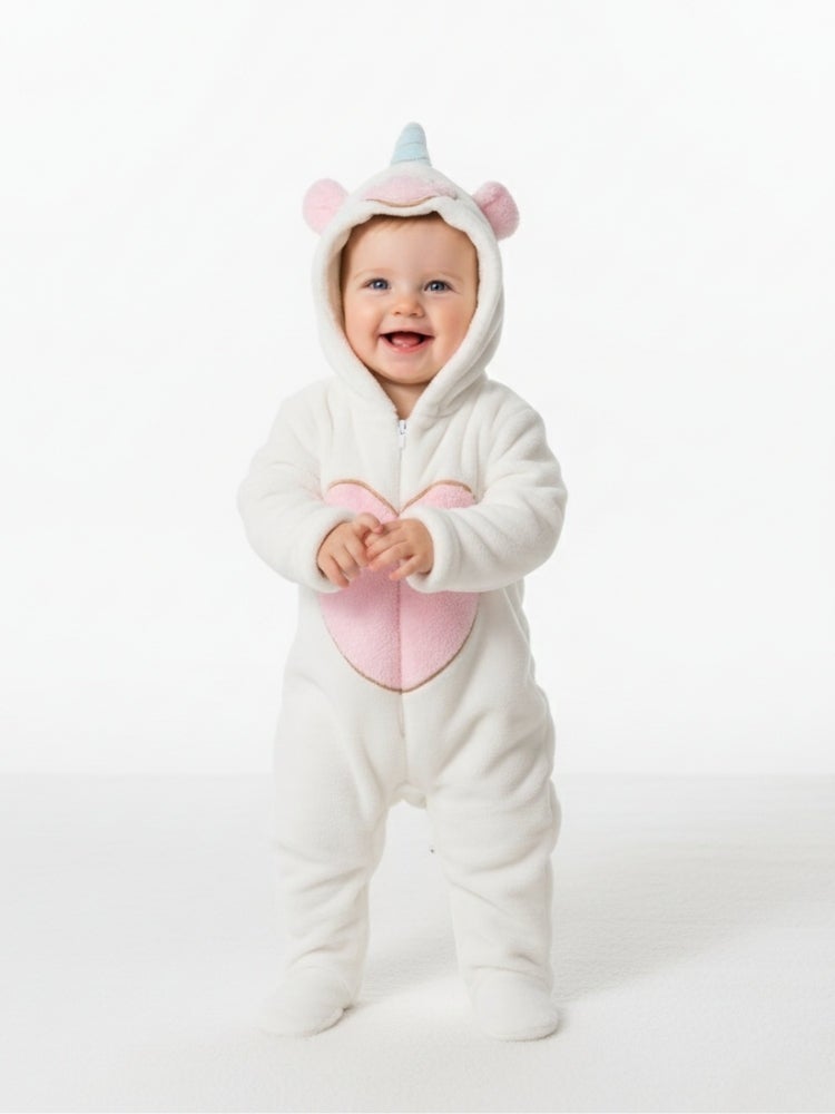 Cloud Fashion Pink Heart Unicorn Jumpsuit - Image 2
