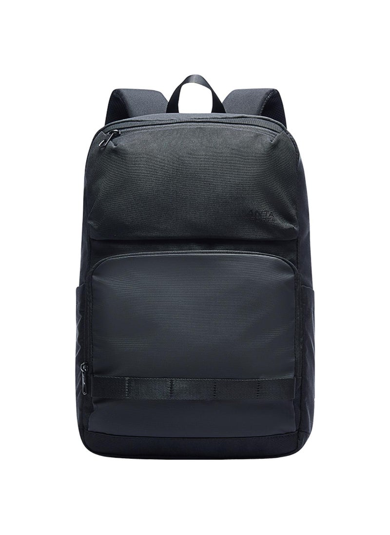 Life Series Double Shoulder Bag - Black / Water-Resistant / Large Capacity / Everyday Comfort