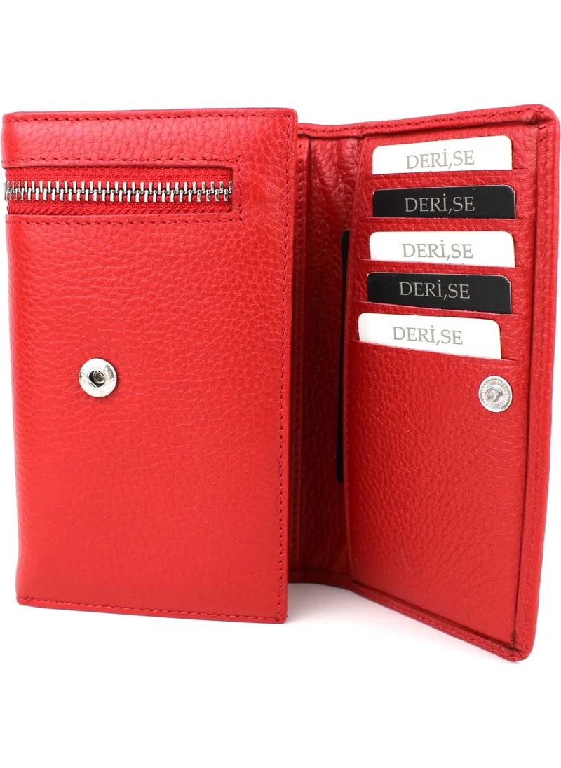 Derise Club Women's Leather Wallet Card Holder