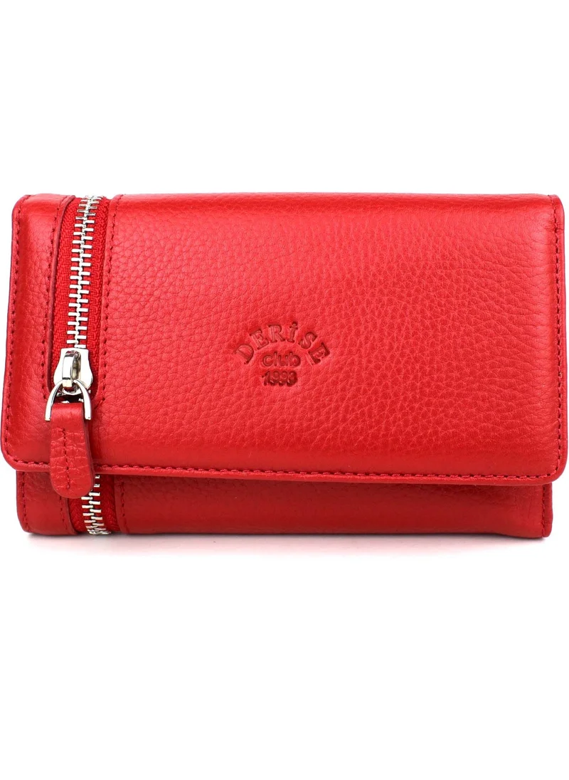 Derise Club Women's Leather Wallet Card Holder