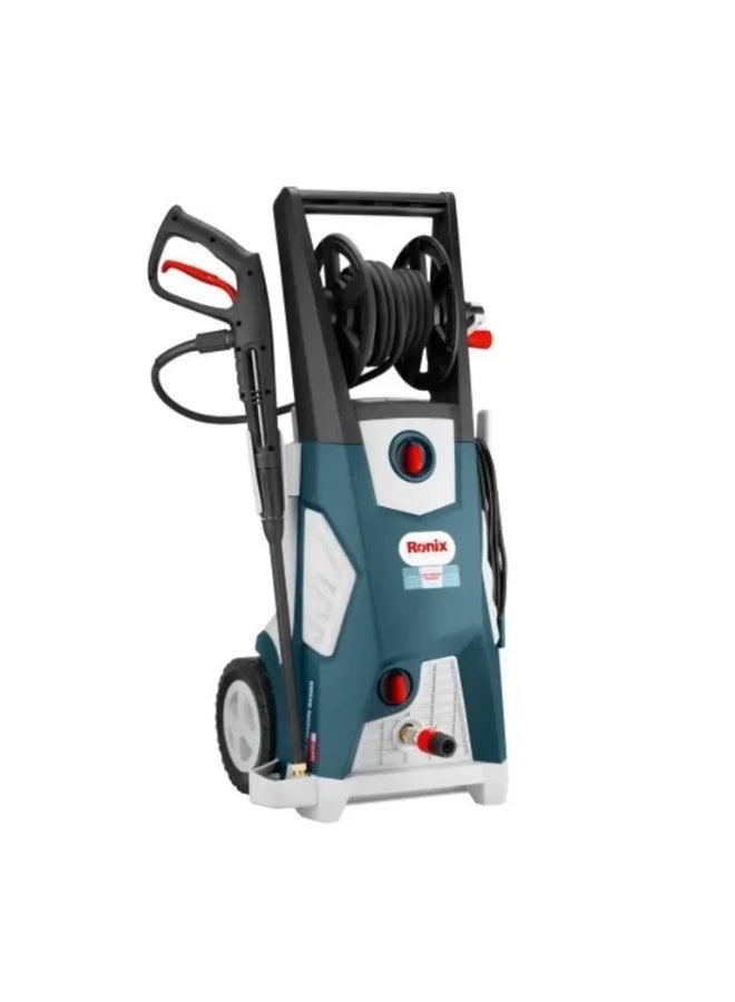 Ronix  3000W Pressure Washer 180Bar - 9.2L/Min Flow, Hose Reel, Heavy Duty Car Wash Tool # RP-0180 - Image 2