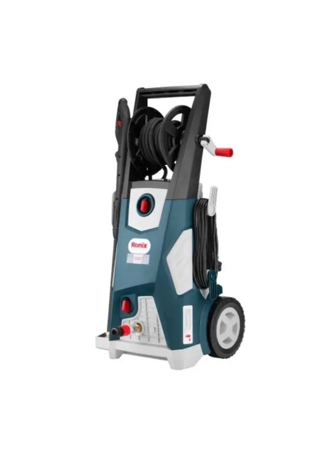 Ronix  3000W Pressure Washer 180Bar - 9.2L/Min Flow, Hose Reel, Heavy Duty Car Wash Tool # RP-0180 - Image 5