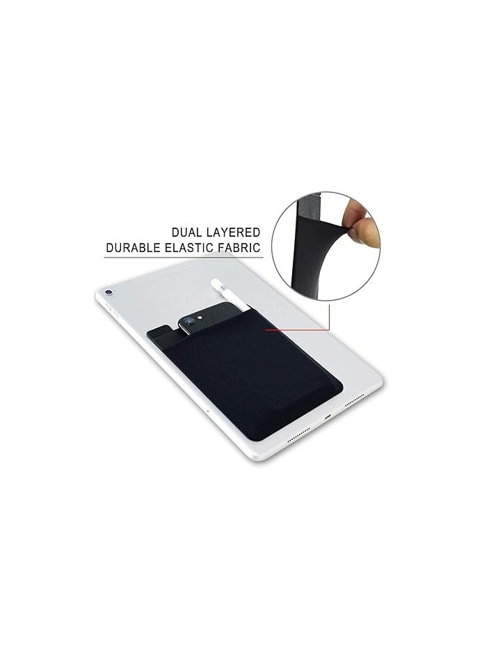 بروماس حقيبة تخزين خلفية لاصقة للكمبيوتر المحمول، حقيبة لاصقة خلفية للكمبيوتر المحمول، عصا ملحقات رقمية - Image 2