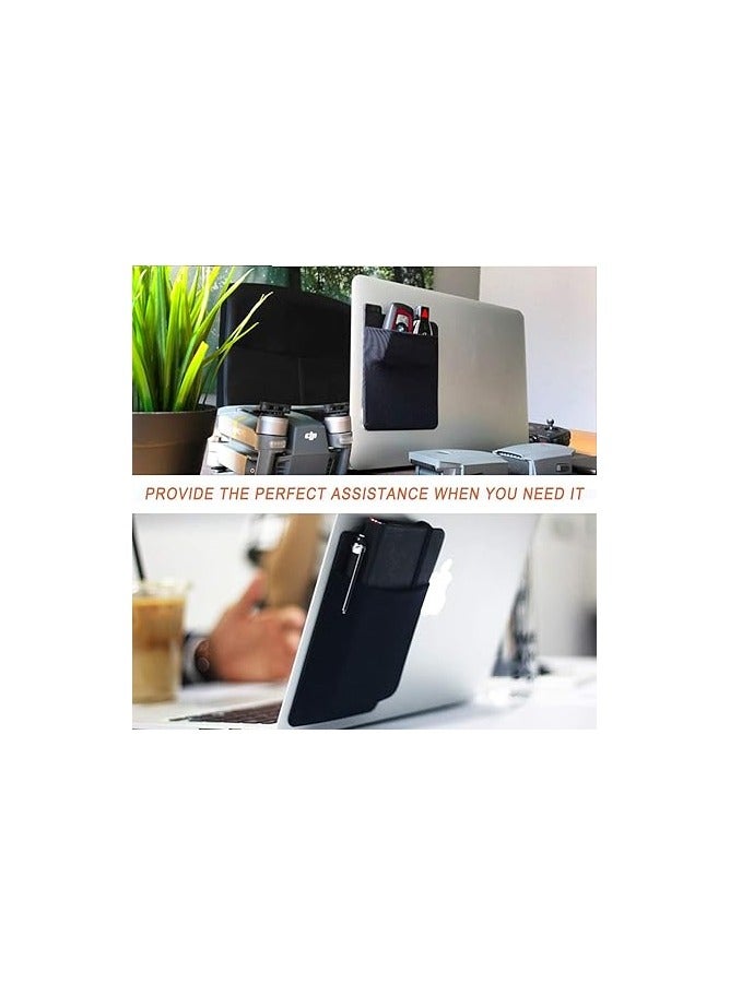 بروماس حقيبة تخزين خلفية لاصقة للكمبيوتر المحمول، حقيبة لاصقة خلفية للكمبيوتر المحمول، عصا ملحقات رقمية - Image 4