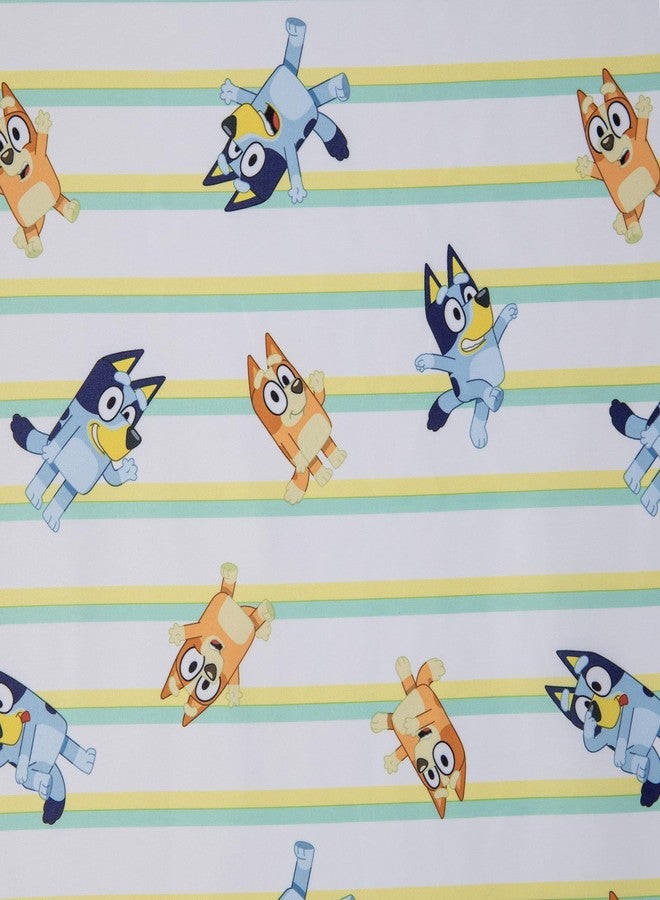 Bluey 4 Piece Toddler Bedding Set - Includes Comforter, Sheet Set - Fitted Top Sheet Reversible Pillowcase for Boys or Girls Bed, Blue - Image 5