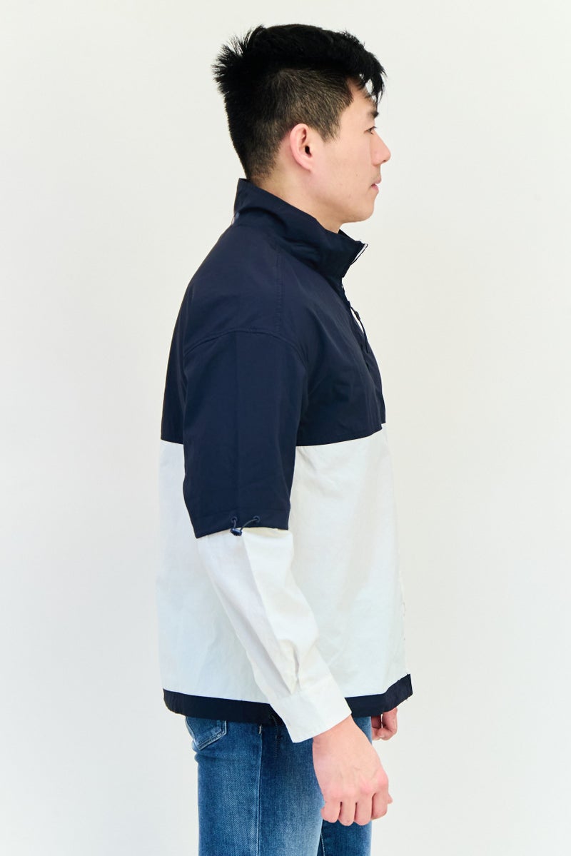 Selected Homme Men Colorblock Windbreaker Jacket, Multicolor  - Image 2