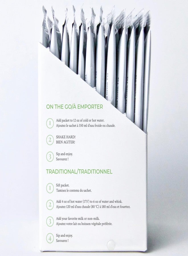 Matcha Kari Matcha Green Tea Powder Single Serving Sticks, Dr. Weil's Ceremonial Organic Matcha Powder Singles Packets - Individual Tea Packets (24) - Image 3