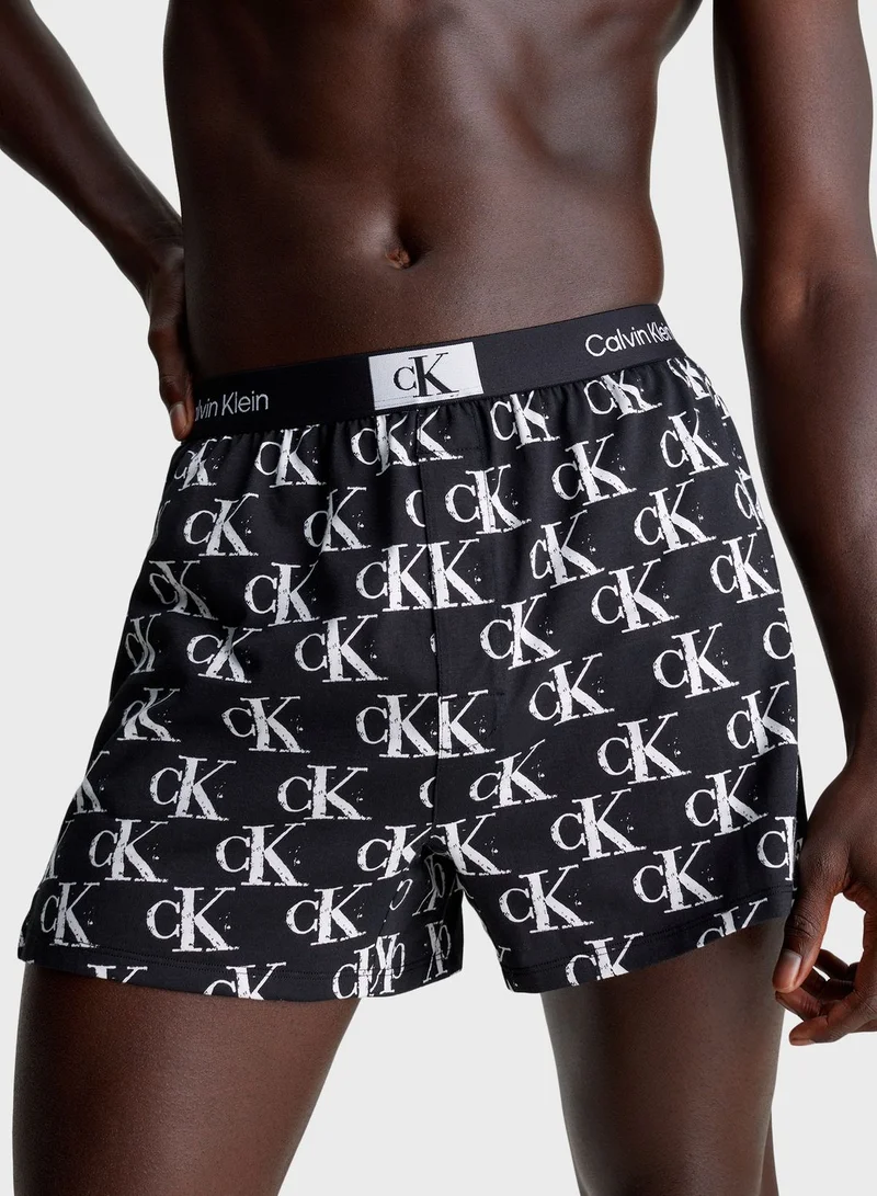 Calvin Klein Logo Band Trunks