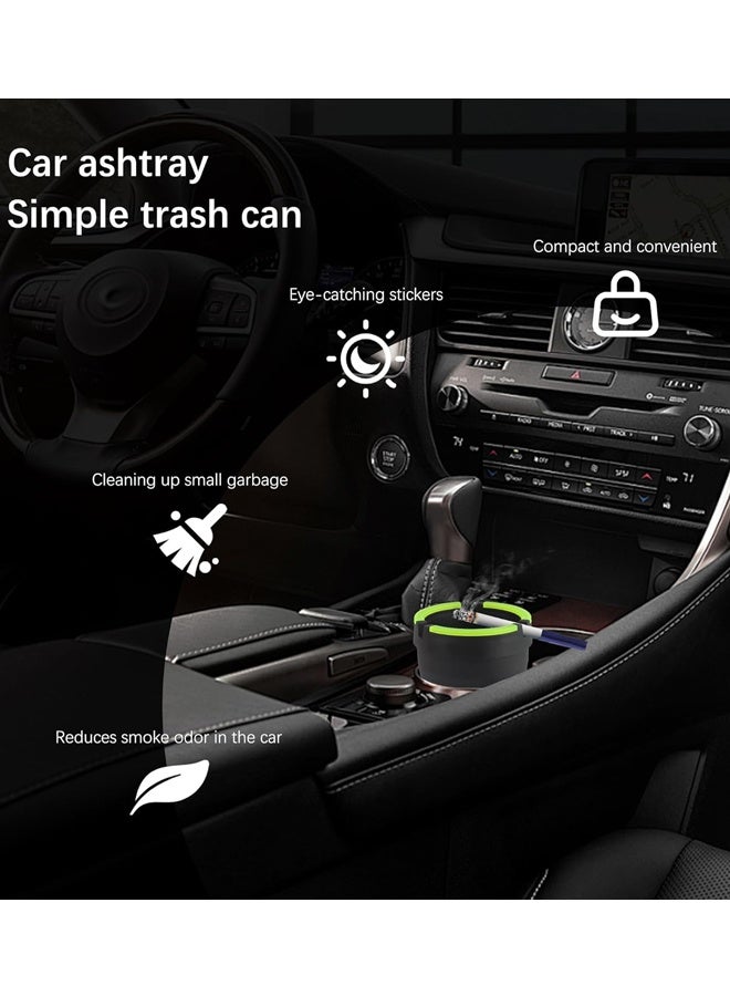 Portable Car Ashtrays for Cup Holder Smell Proof,for Ccar Truck SUV Keep Car Interior Accessories Tidy - Image 3
