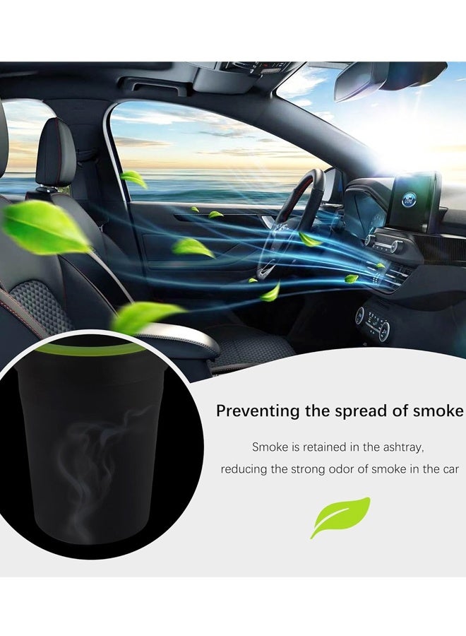 Portable Car Ashtrays for Cup Holder Smell Proof,for Ccar Truck SUV Keep Car Interior Accessories Tidy - Image 4