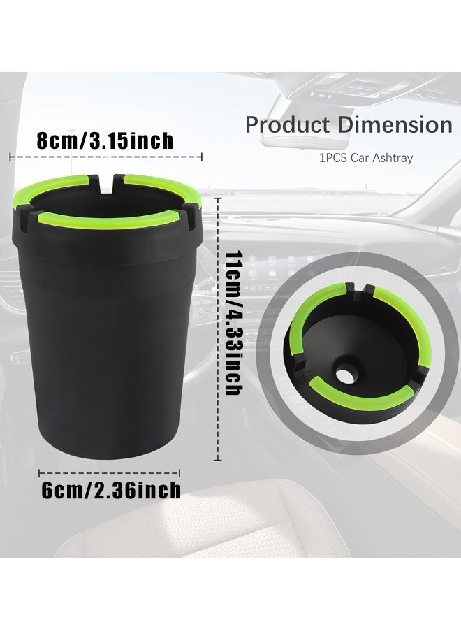 Portable Car Ashtrays for Cup Holder Smell Proof,for Ccar Truck SUV Keep Car Interior Accessories Tidy - Image 2