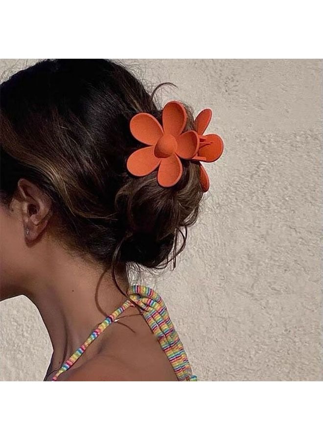 أوشن 6 قطعة غير زلق زهرة مخلب كليب ، غير زلق الفك كليب ، طازجة وحلوة ، ومناسبة للنساء والفتيات - Image 4