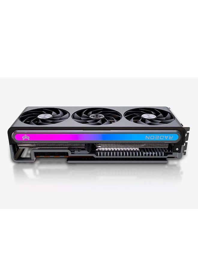 Sapphire - NITRO+ AMD Radeon RX 7900 XT Vapor-X 20GB GDDR6, Boost Clock up to 2560 MHz, 5376 Stream Processors, 80MB Infinity Cache, 84 Compute Units with RT+AI Accelerators, Tri-X Cooling, Vapor-X Cooling, Dual ARGB Light Bars, 3 Fans, PCIe 4.0, 4K Gaming, Dual UEFI BIOS, 2x HDMI, 2x DisplayPort | 11323-01-40G - Image 1