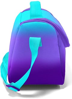 CORAL HIGH Kids Turquoise Purple Color Transition Thermo Lunch Box 11763  - Image 1