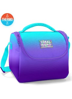 CORAL HIGH Kids Turquoise Purple Color Transition Thermo Lunch Box 11763  - Image 3