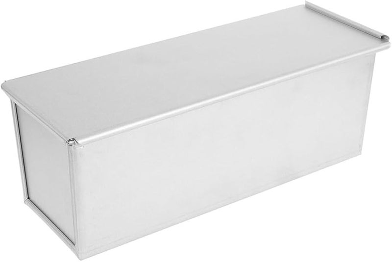 Aluminum Loaf Pan With Sliding Cover 750g Bread Baking Mold For Toast Sandwich - Image 1