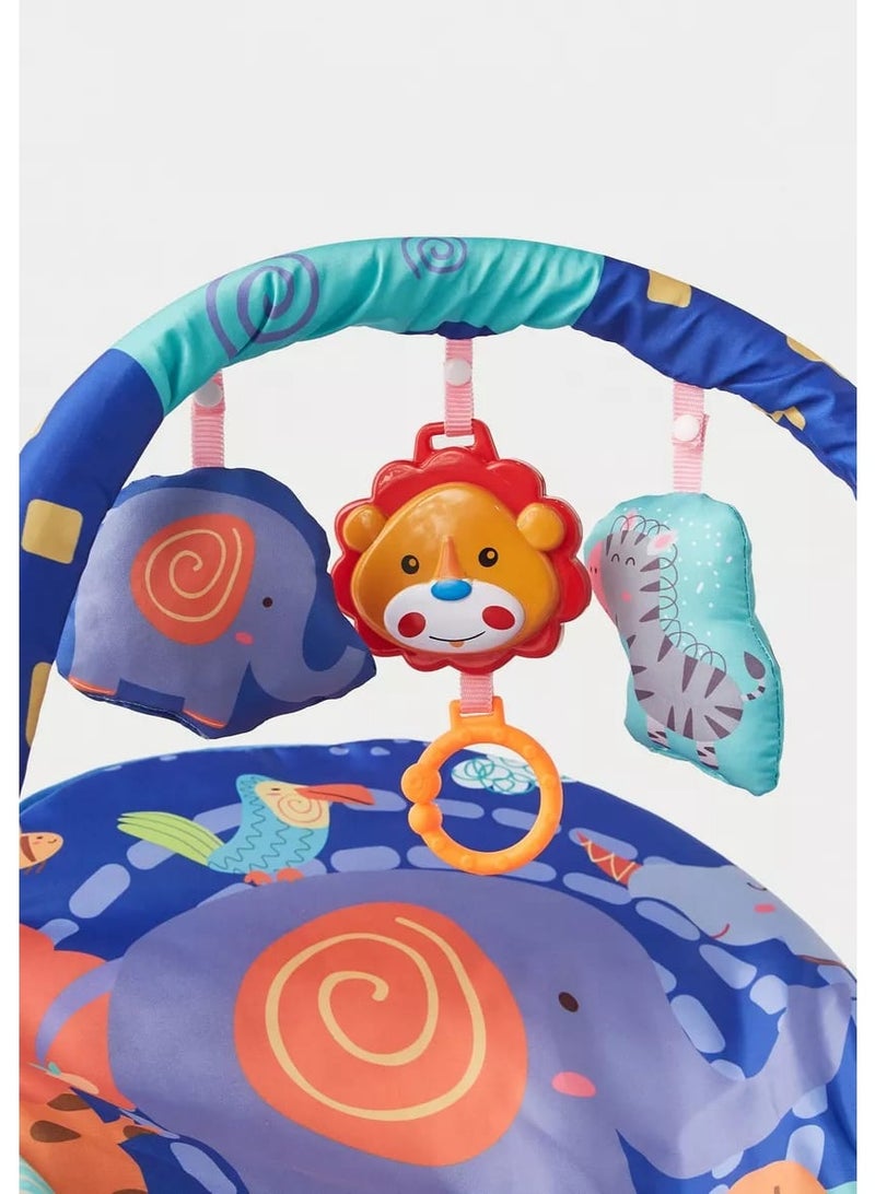umbrella High quality automatic baby rocking chair with toys and music - Image 4