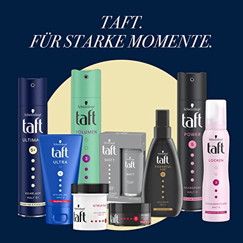 Taft Hair Polish Ultimate Hold & Crystal Shine, Hold Grade 5+ (250 ml), Styling Spray Provides Ultimate Hold and Radiant Crystal Shine for up to 72 Hours, No Residue - Image 4