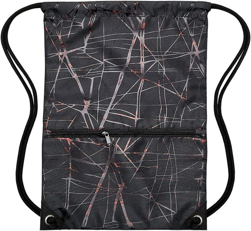 HOLYLUCK Drawstring Backpack Bag Sport Gym Sackpack - Image 2