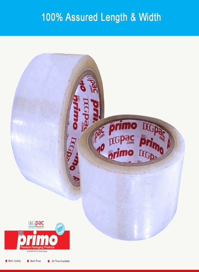 DCGPAC Transparent BOPP Cello Tape, 42 Micron, Self Adhesive Packing Tape, Secure Packaging & Shipping Tapes 1.5in x 50 m (Pack of 16 Pcs) - Image 3
