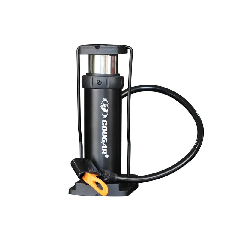 Cougar Neo Mini Foot Pump Portable Light Weight Foot Pump for Bike,scooty,Bicycle,Football,Hand Ball inflator - Image 1