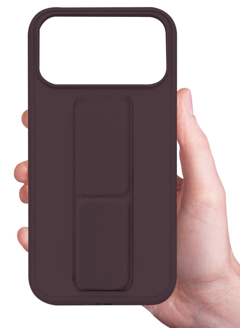 CATANES Premium PU Leather Case for iPhone 17 Pro Max with Stand Function Shockproof and Anti Scratch Finger Grip - Image 5