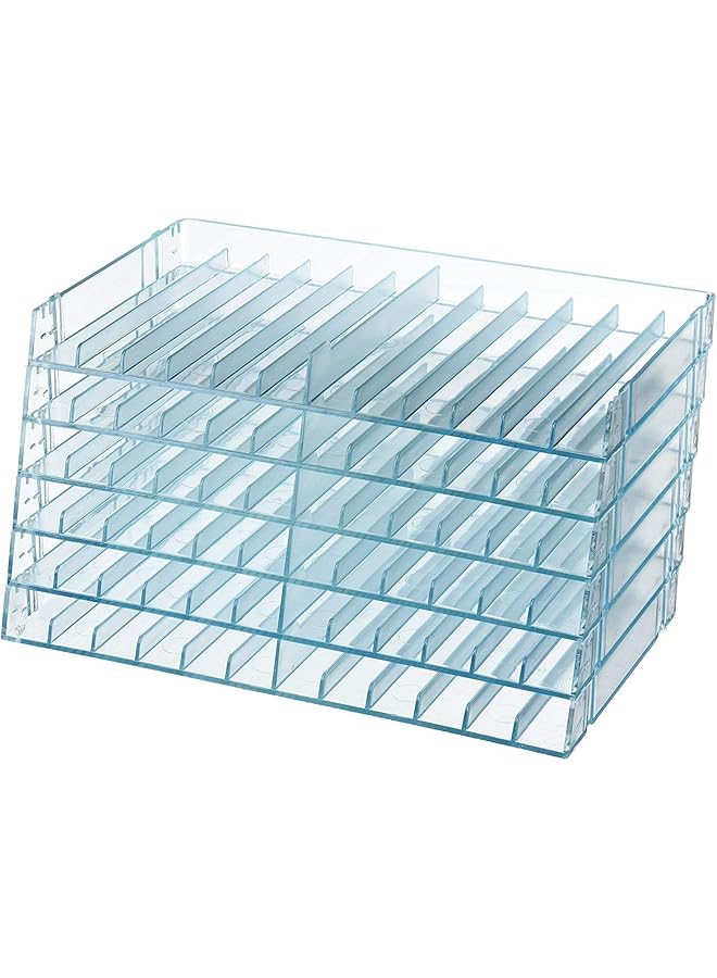 Spectrum Noir Universal Marker Storage System Modular System For 72 Pens 4 Trays Clear