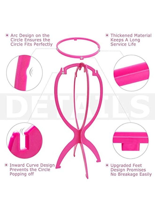Dreamlover Wig Head Stands For Wigs, Wig Holder Stands For Female, 3 Pack  - Image 4
