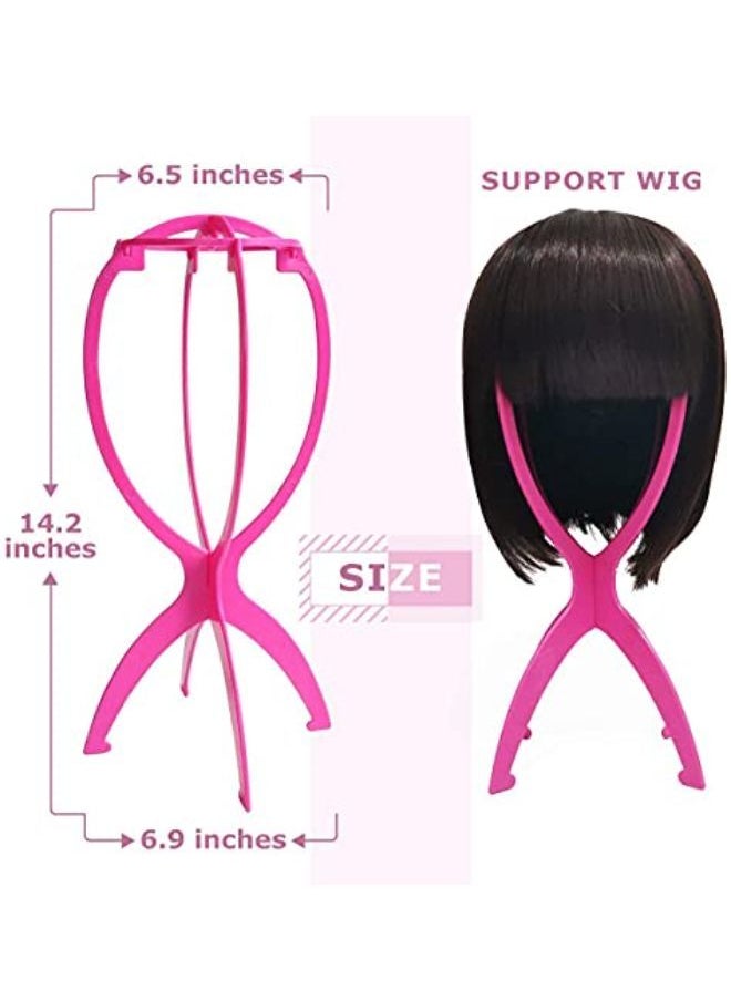 Dreamlover Wig Head Stands For Wigs, Wig Holder Stands For Female, 3 Pack  - Image 3