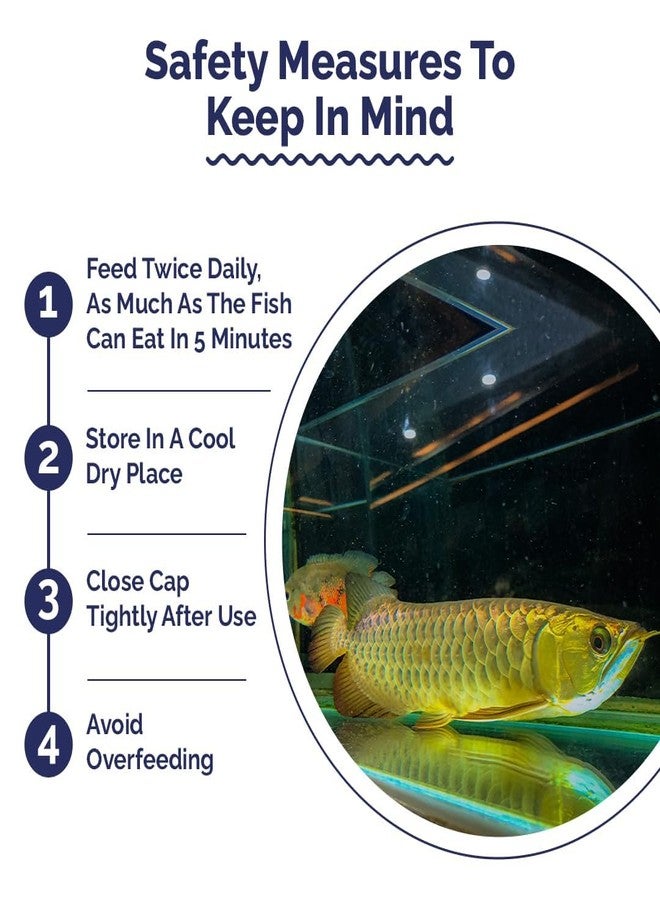Intan Fisher Men Intan Aquatic Arowana Sticks Fish Food 110g | Big Floating Stick 3.2mm x 9.5mm Pellet | Arowana Floating Feed for All Life Stages | Ornamental Aquarium Fish Food | Large Stick Pack of 1 - Image 4