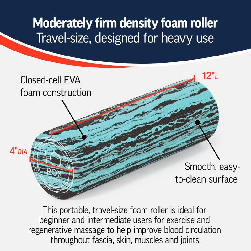 OPTP LO ROX Aligned Life Travel-Size Foam Roller for Physical Therapy, Pilates, Exercise, and Self-Massage, by Fascia and Alignment Expert Lauren Roxburgh – Moderate Density - Image 3