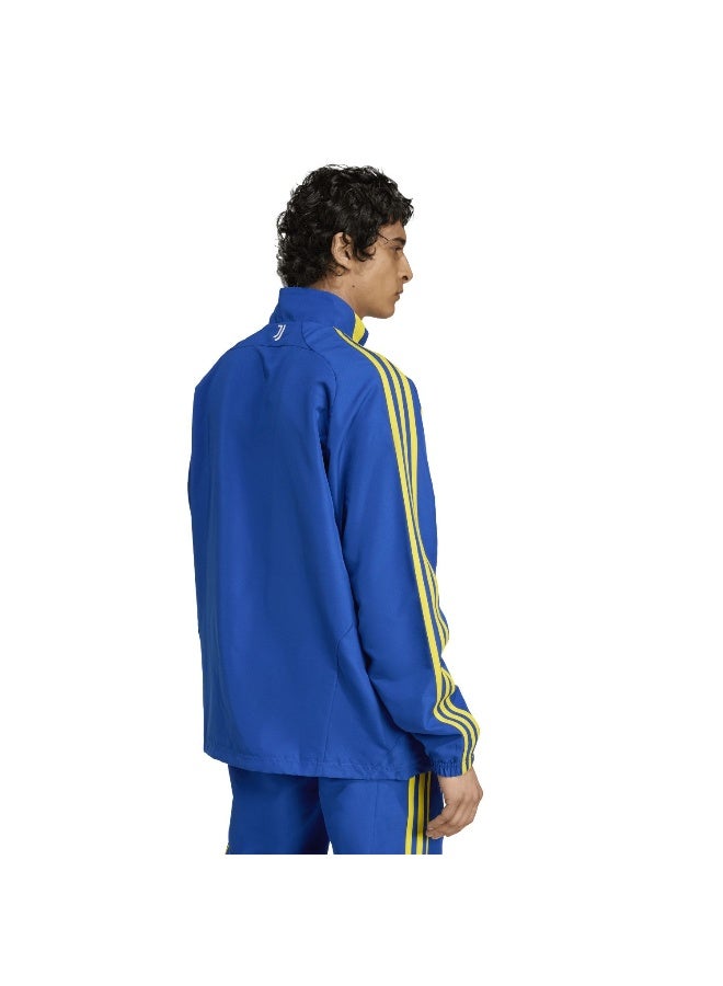 Adidas Juve Ubp Tt Blue Football Track Tops For Men XS - Image 3