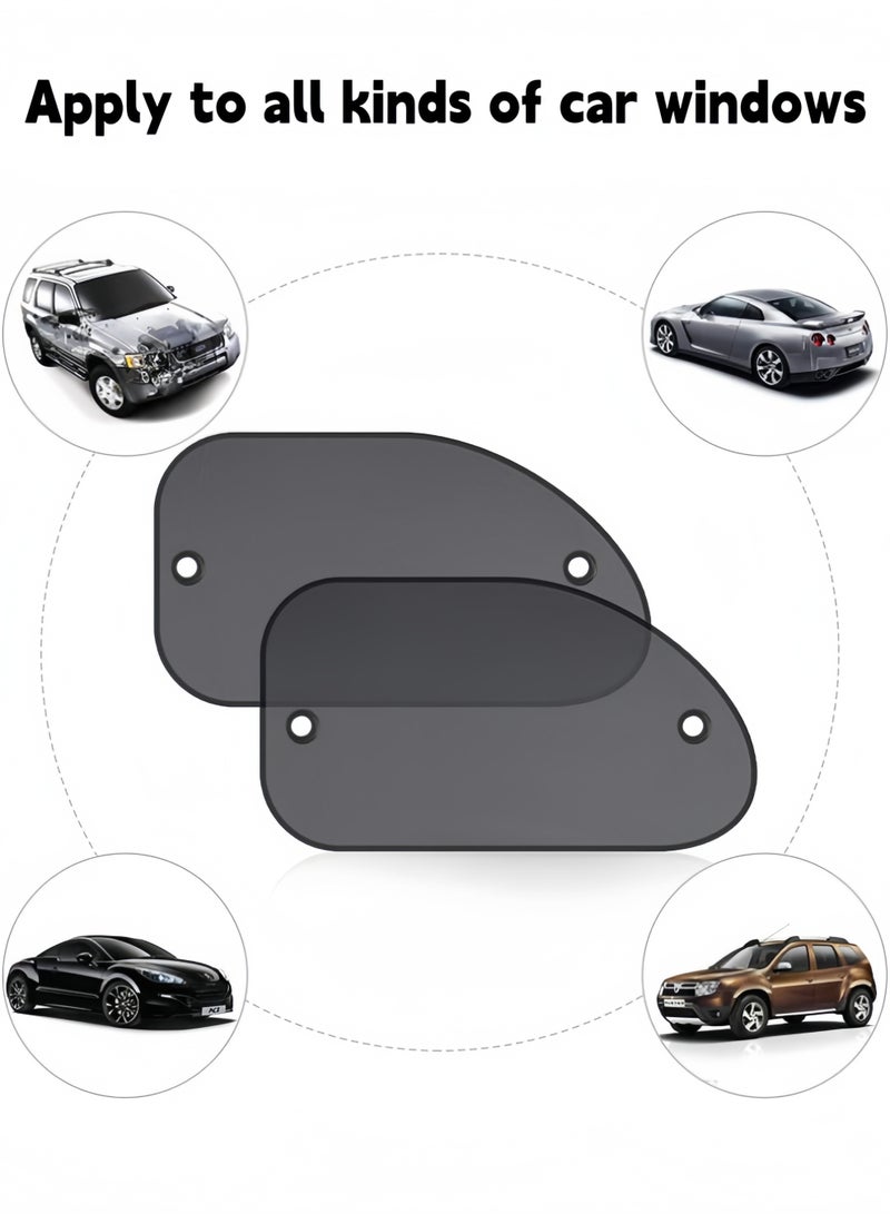 2 PCS Car Window Shades for Baby, Block UV Rays Universal Car Sun Shades for Side and Rear Window, Car Visor Side Window Sun Shade Cover, Best for Baby,Adults,Kids and Pets Protection (26 x 15 in) - Image 5